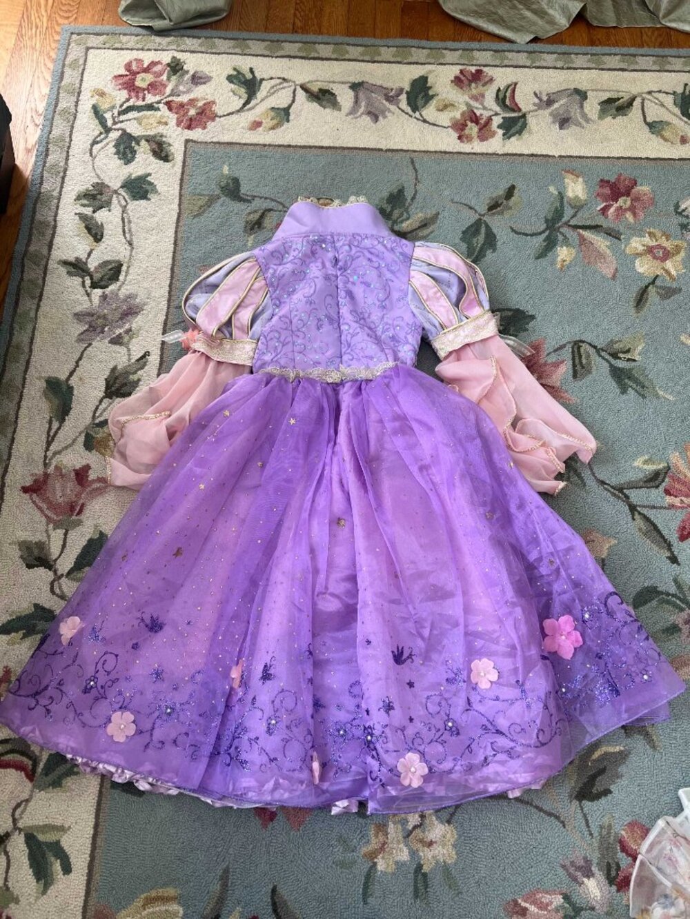 Disney Store Rapunzel Limited Edition Gown Size 6 — 1 of 2000 - Picture 2 of 4